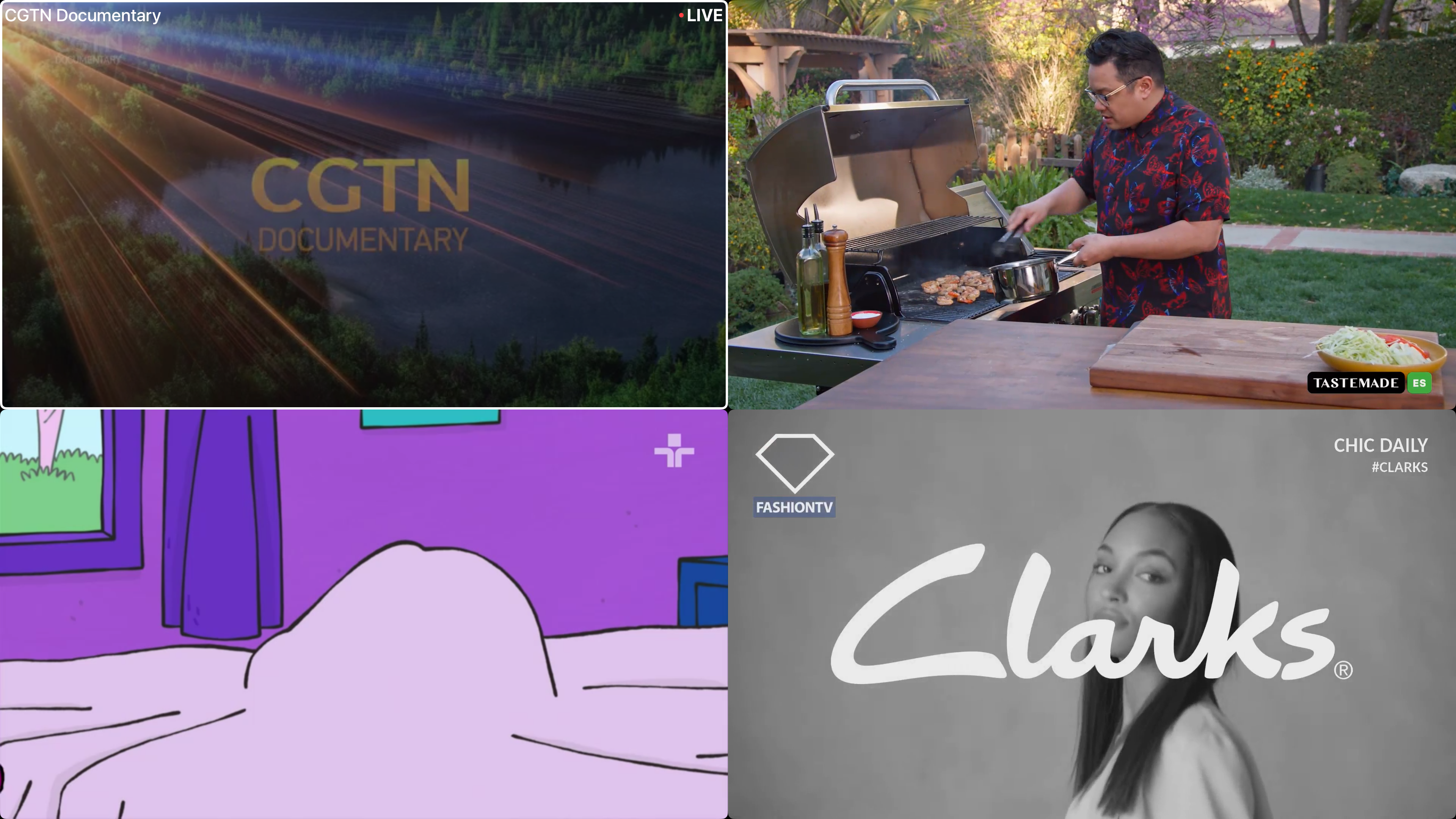 MultiviewTV Player on Apple TV