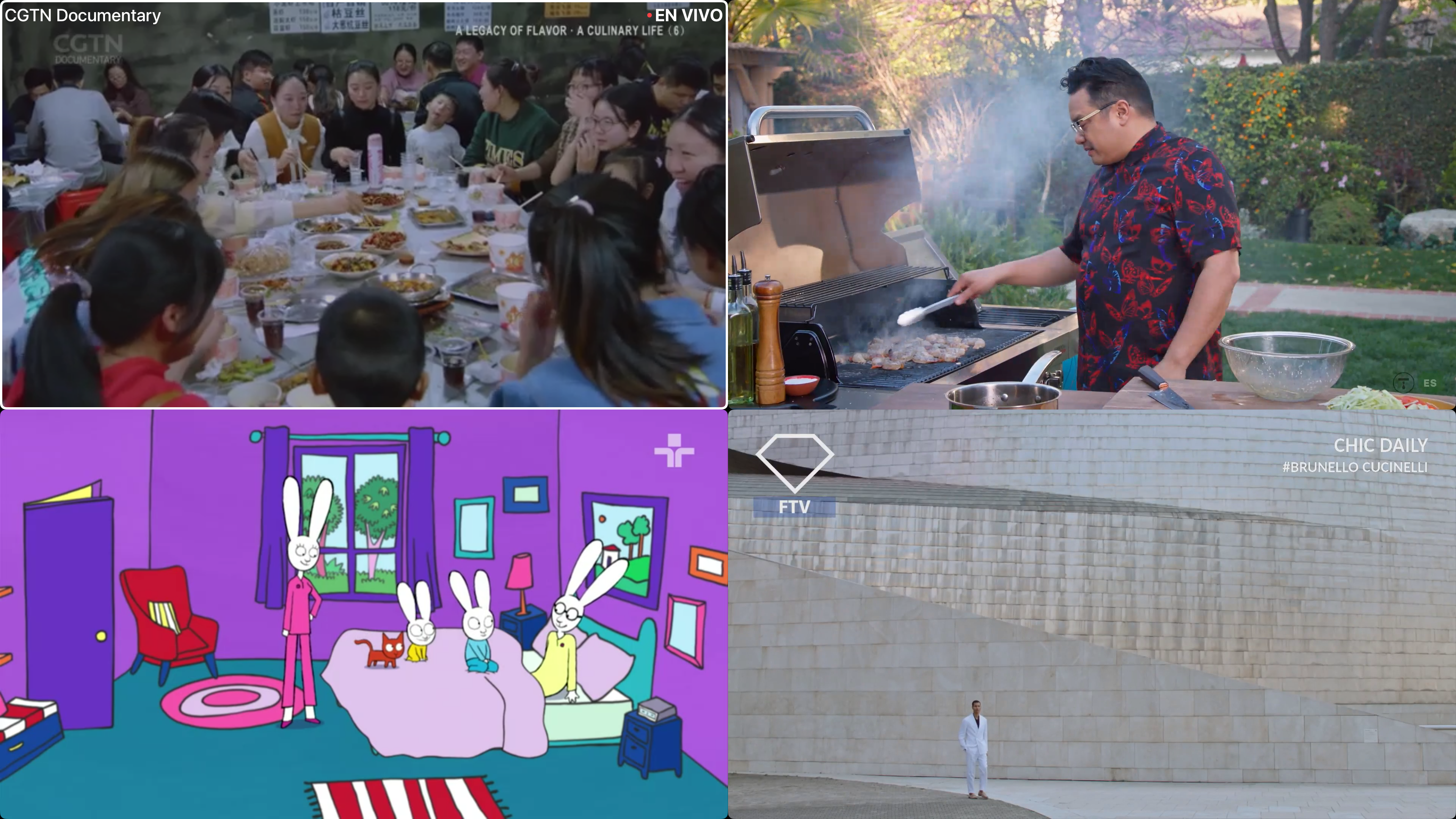 MultiviewTV Player en Apple TV